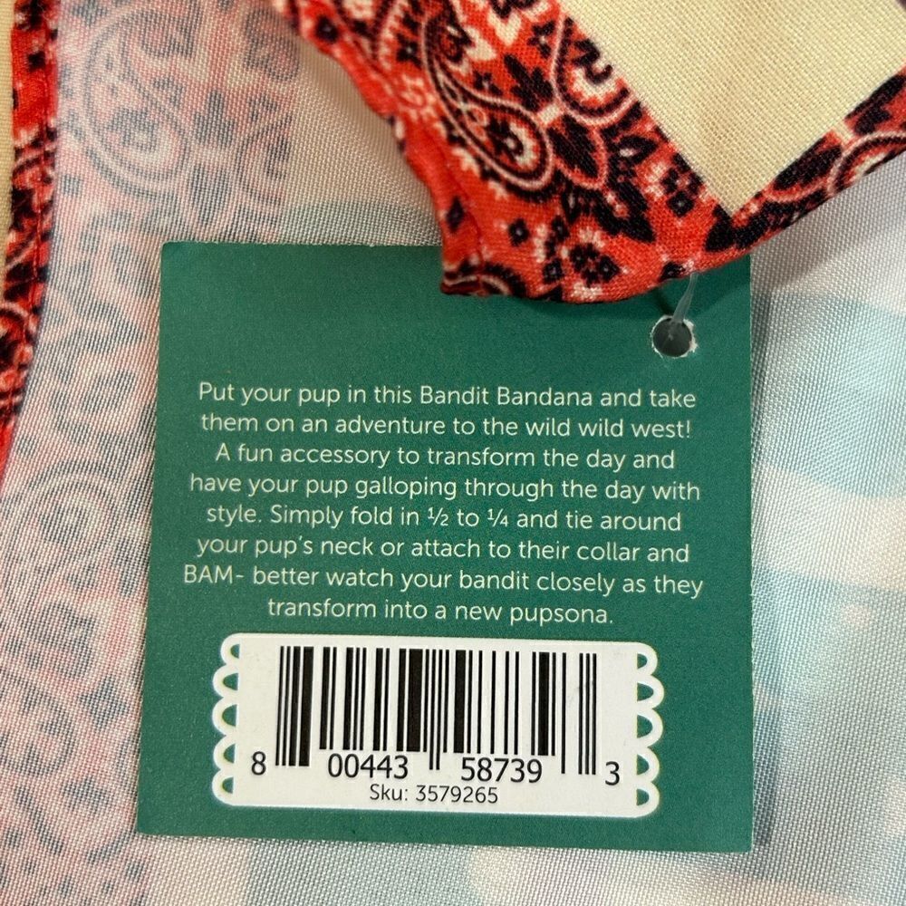 Pup Box bandanna  - Picture 3 of 5